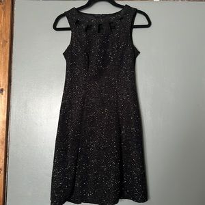 ALYX black and silver sleeveless skaters dress. 6 petite